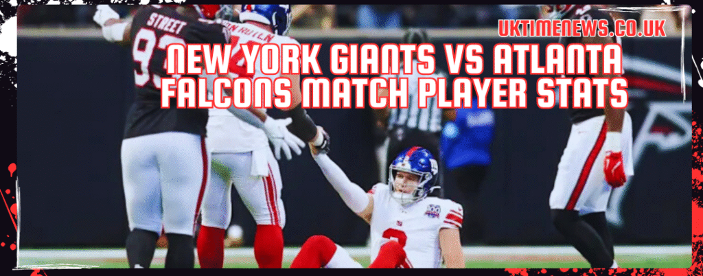 new york giants vs atlanta falcons match player stats
