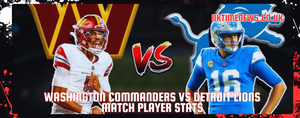 washington commanders vs detroit lions match player stats