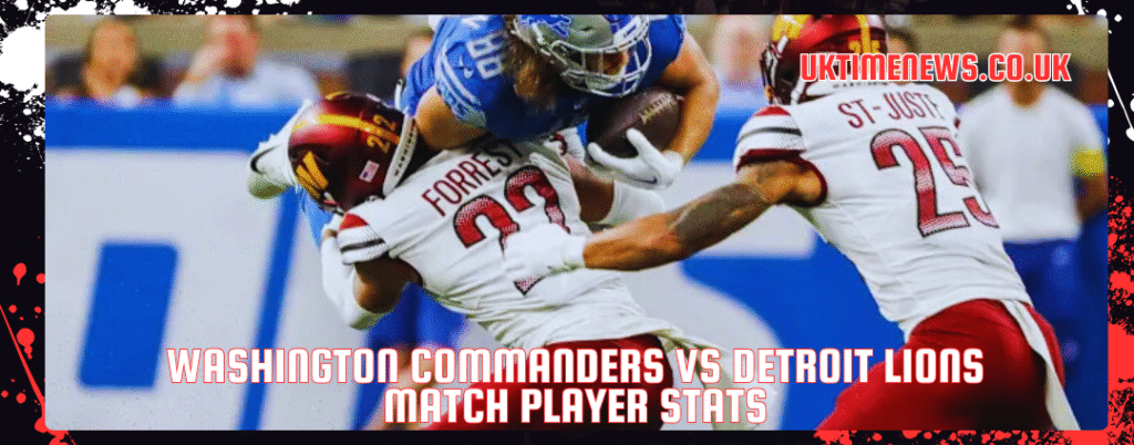 washington commanders vs detroit lions match player stats