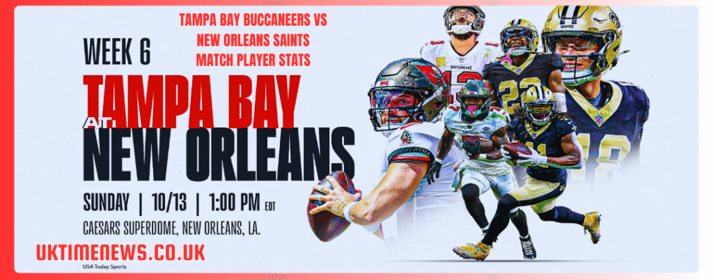tampa bay buccaneers vs new orleans saints match player stats