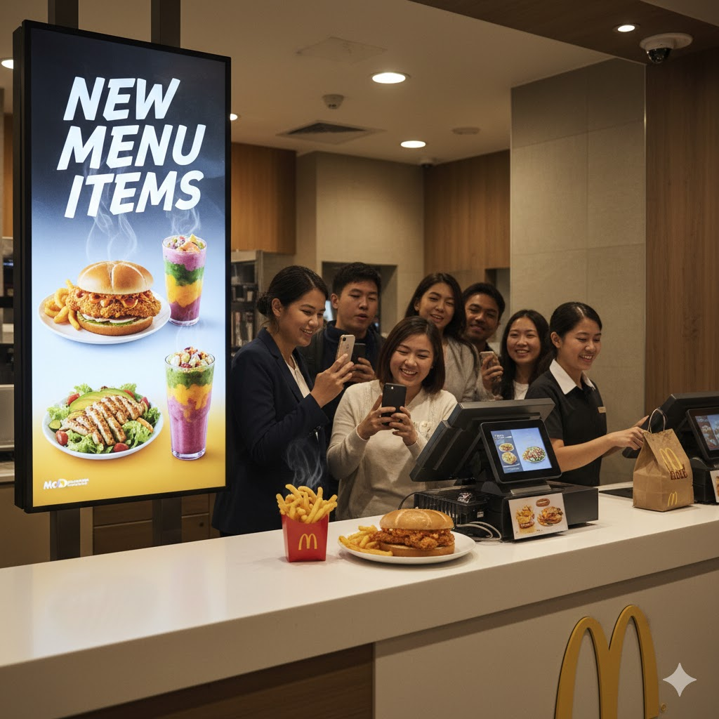 new mcdonald's menu