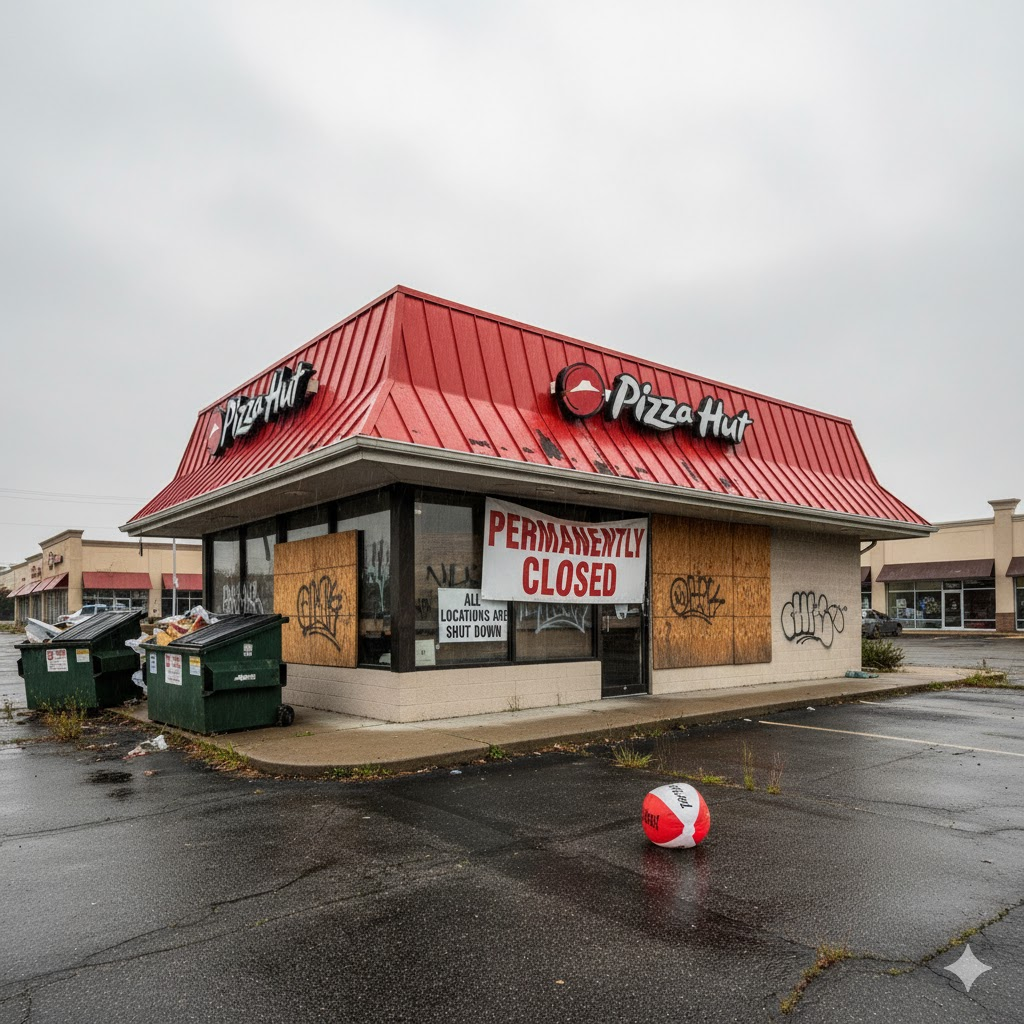 pizza hut restaurants closing