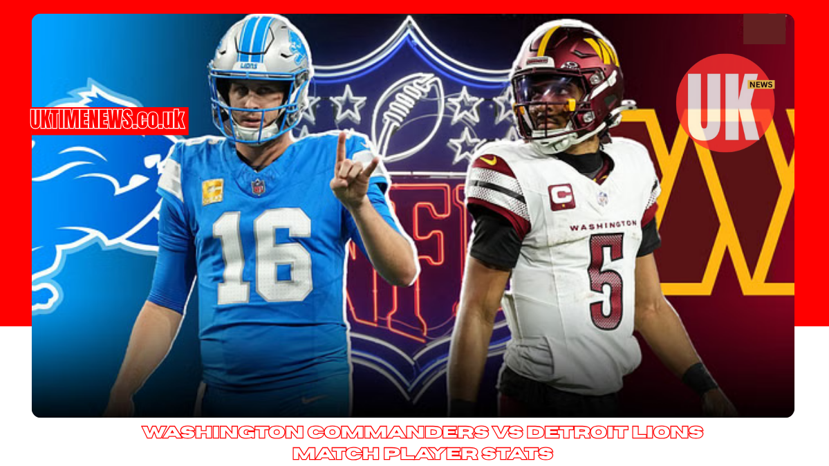 washington commanders vs detroit lions match player stats