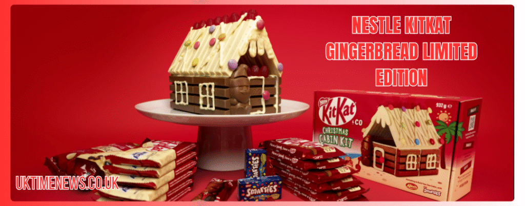 nestle kitkat gingerbread limited edition