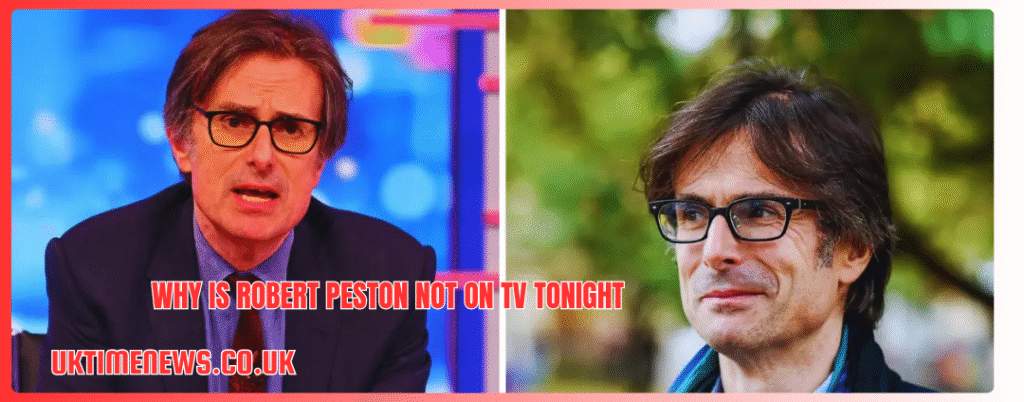Why Is Robert Peston Not on TV Tonight