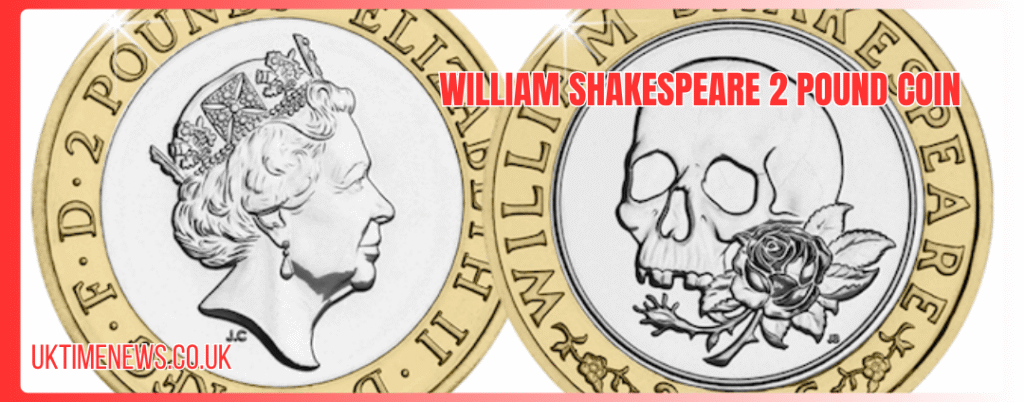william shakespeare 2 pound coin
