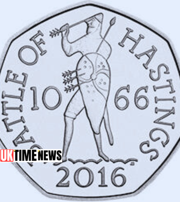 battle of hastings 50p
