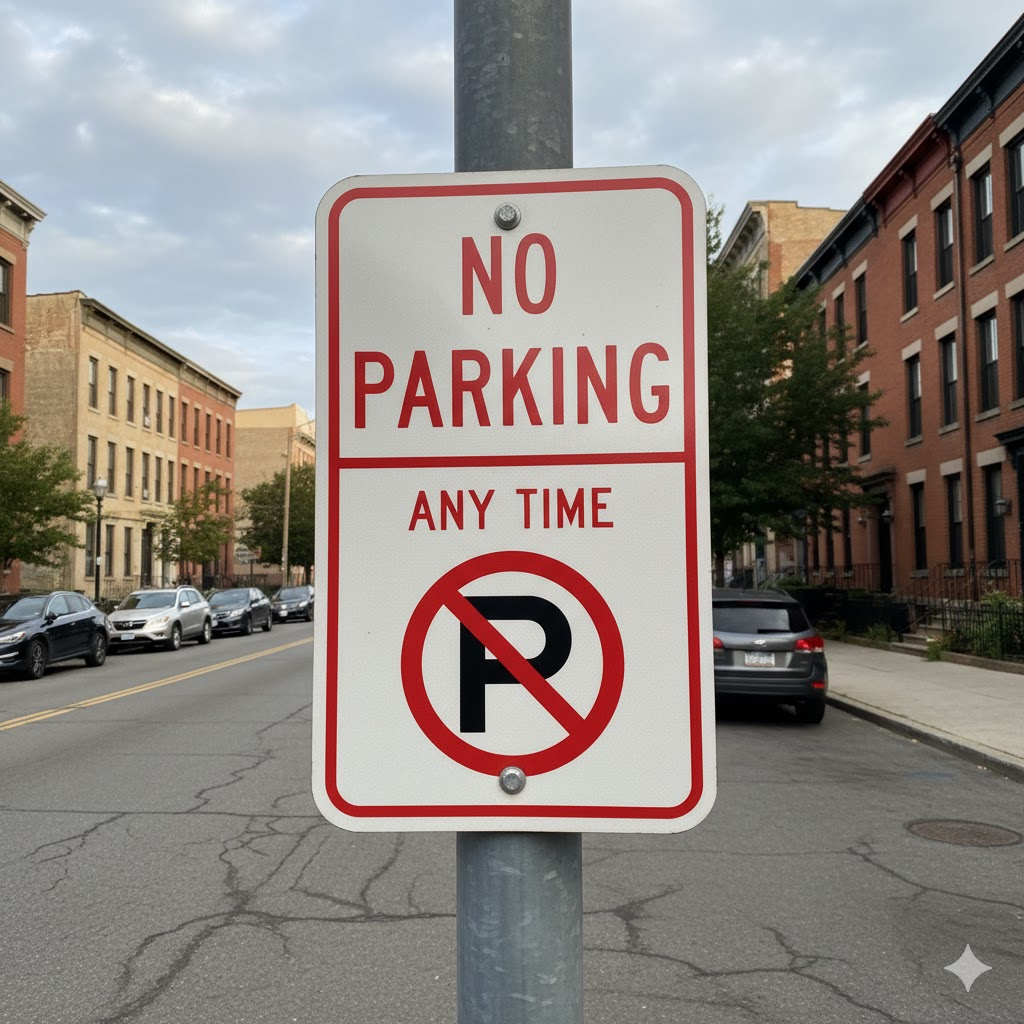no parking sign