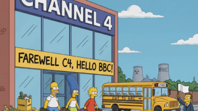simpsons leaving channel 4
