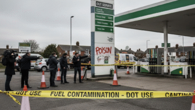 bp fuel contamination rayleigh essex