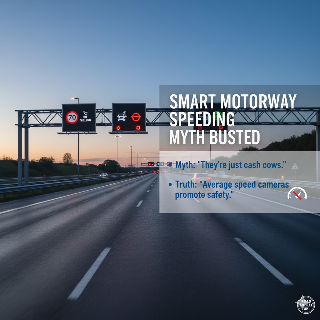 smart motorway speeding myth