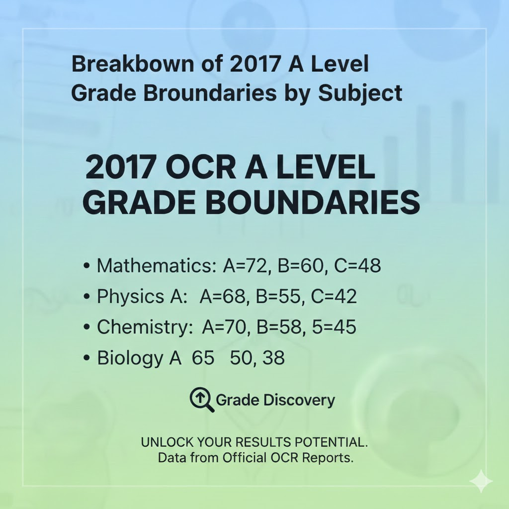 2017 ocr a level grade boundaries
