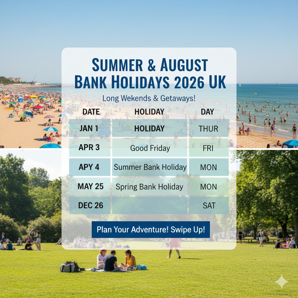 bank holidays 2026 uk