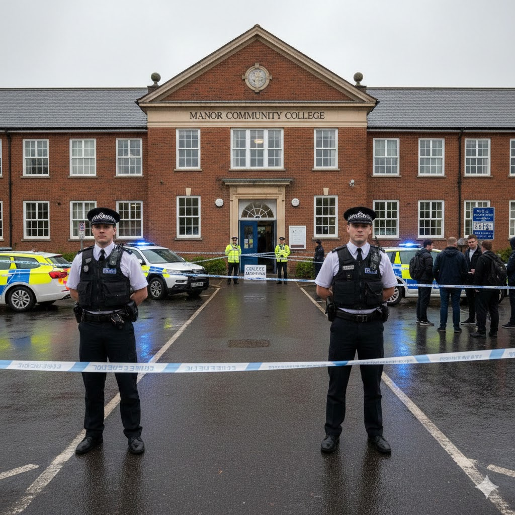 manor community college lockdown