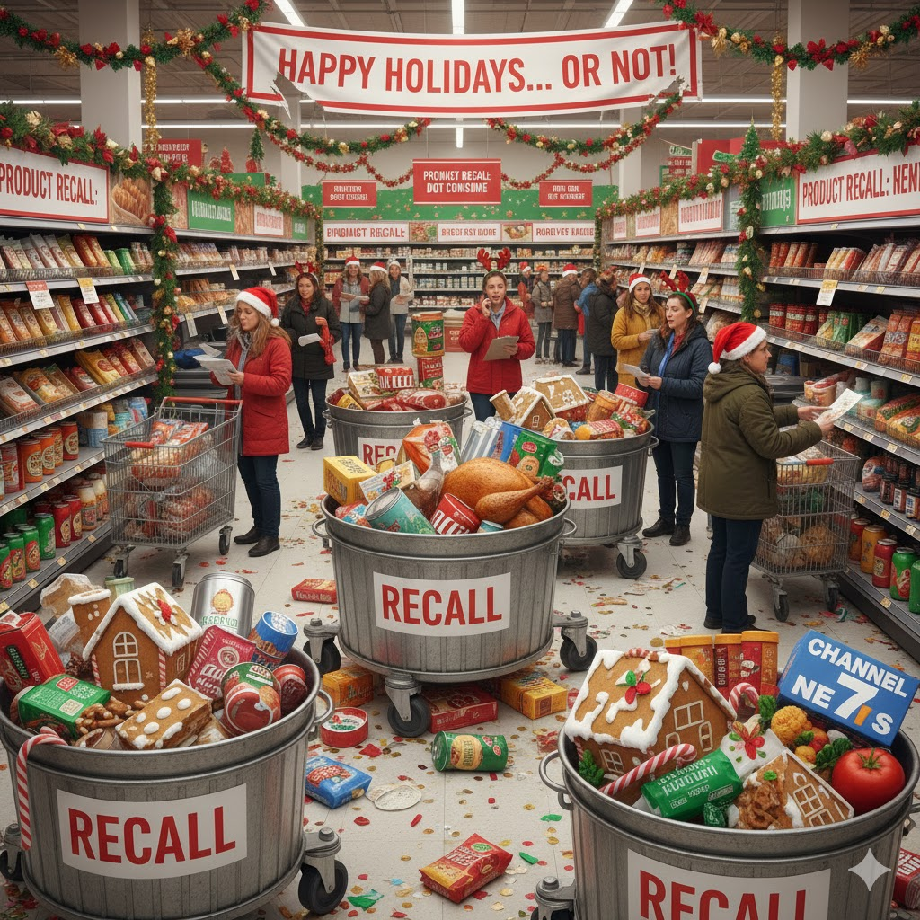 supermarket festive food recalls