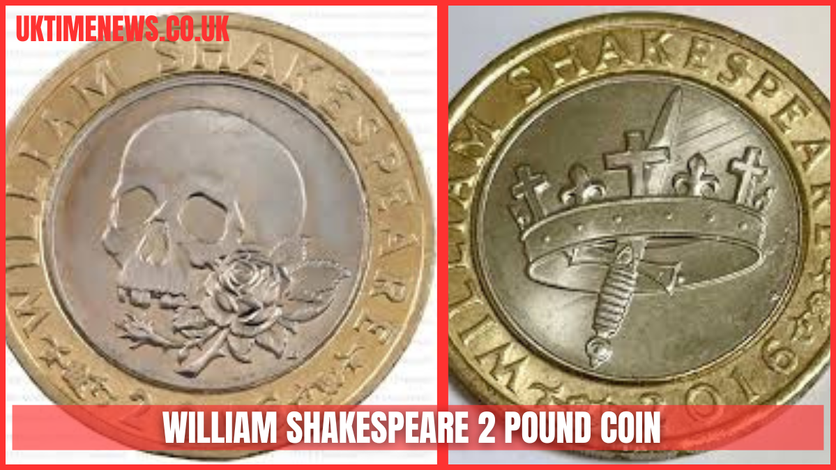 william shakespeare 2 pound coin