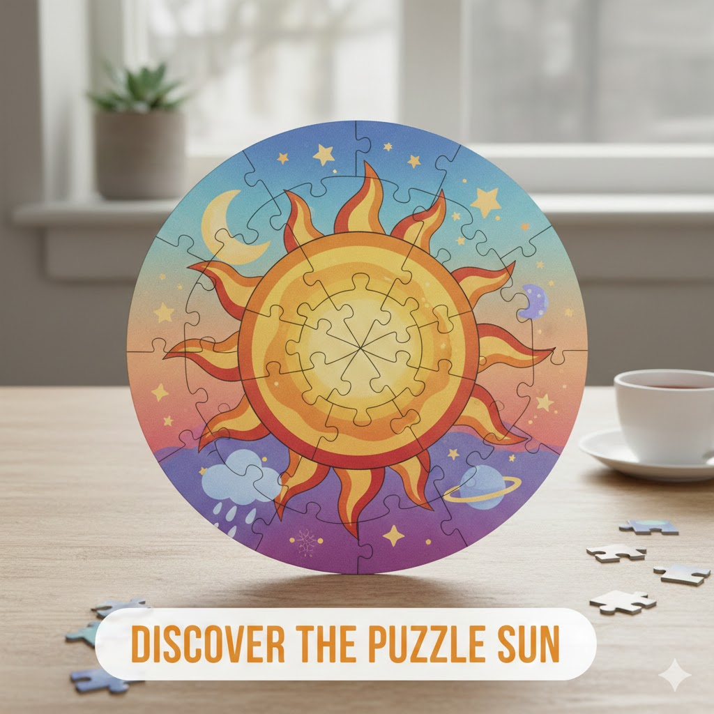 puzzle sun