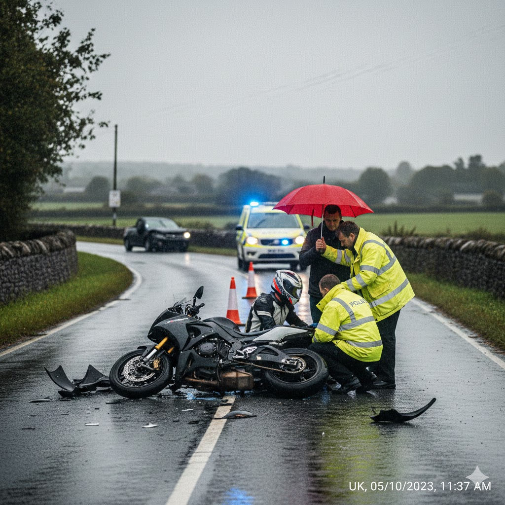 motorbike crash