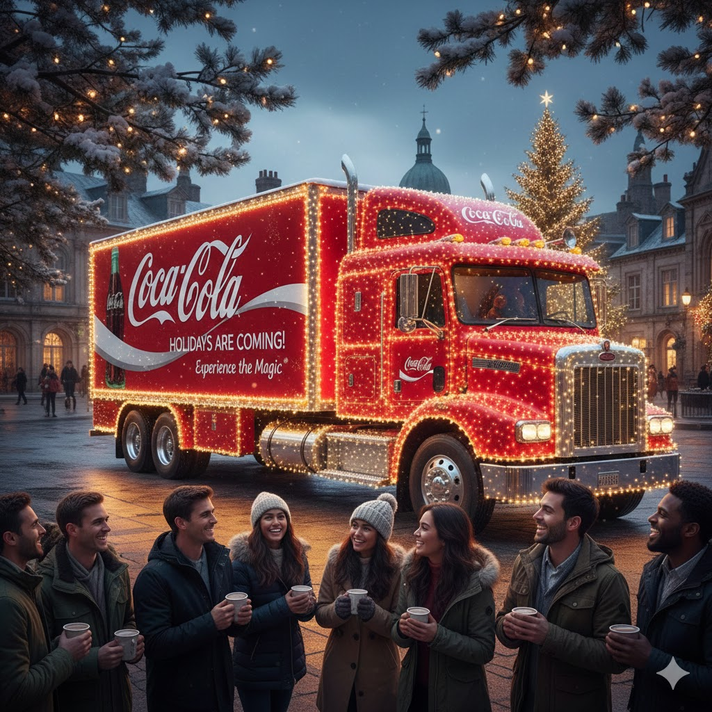 coca cola truck
