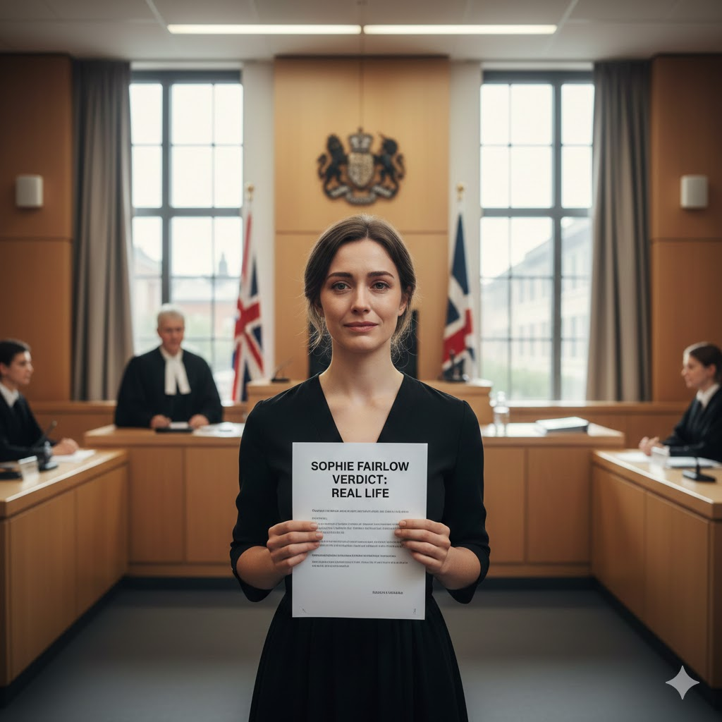 sophie fairlow verdict real life