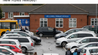 lee chapel school parking chaos