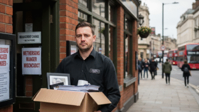 wetherspoons manager sacked