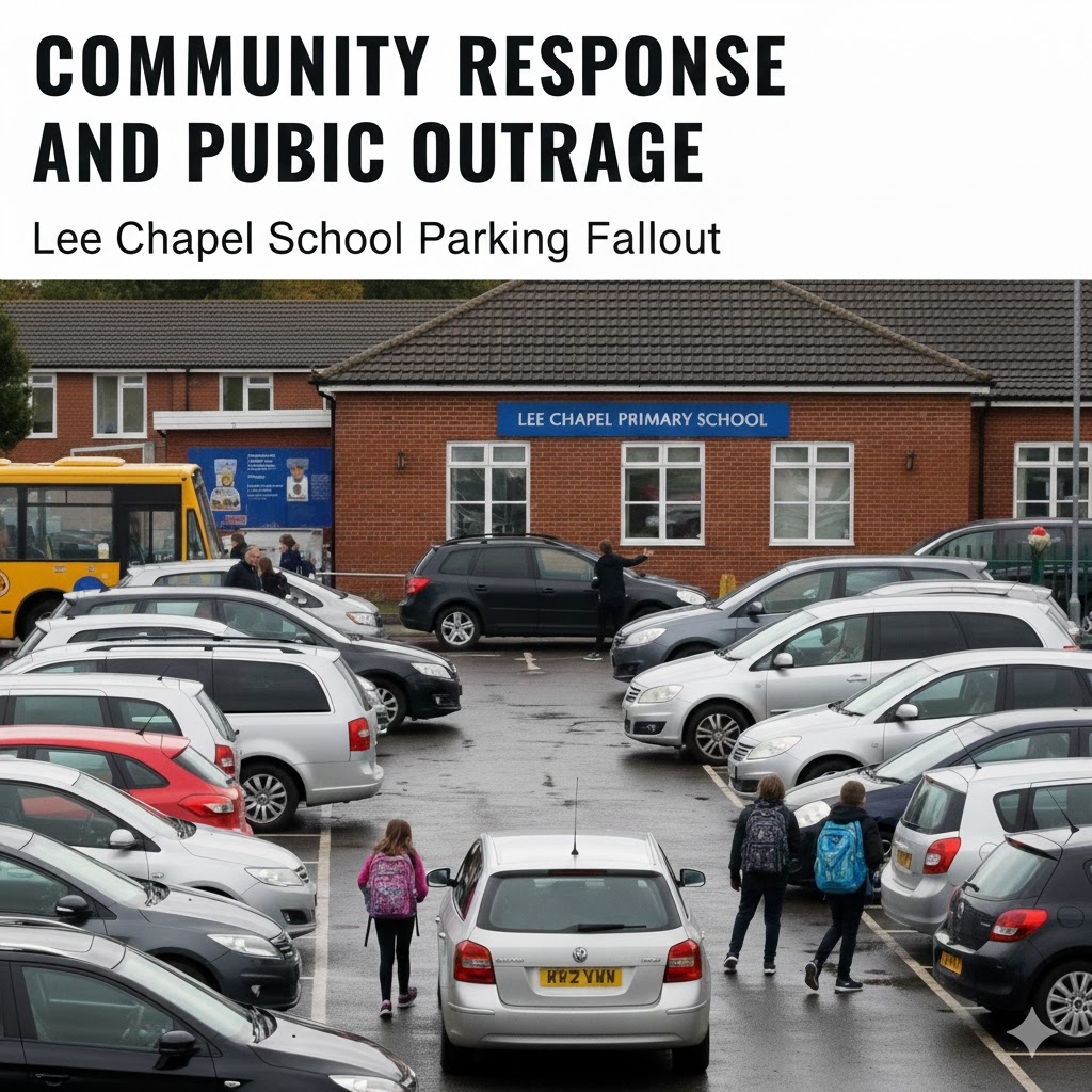 lee chapel school parking chaos