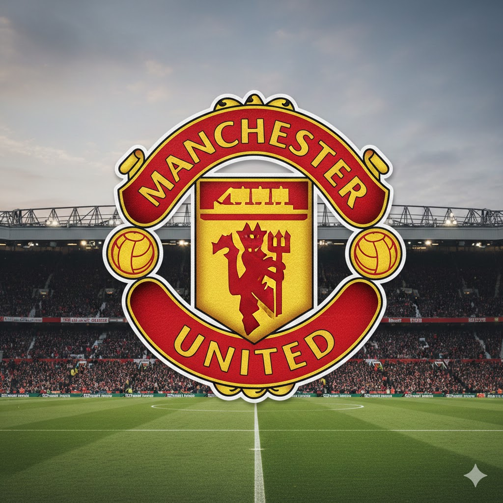 man united badge