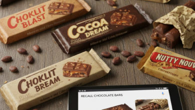 recall chocolate bars