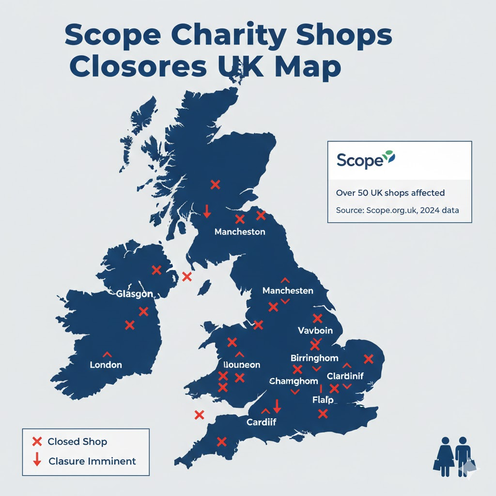 scope charity shops closures uk