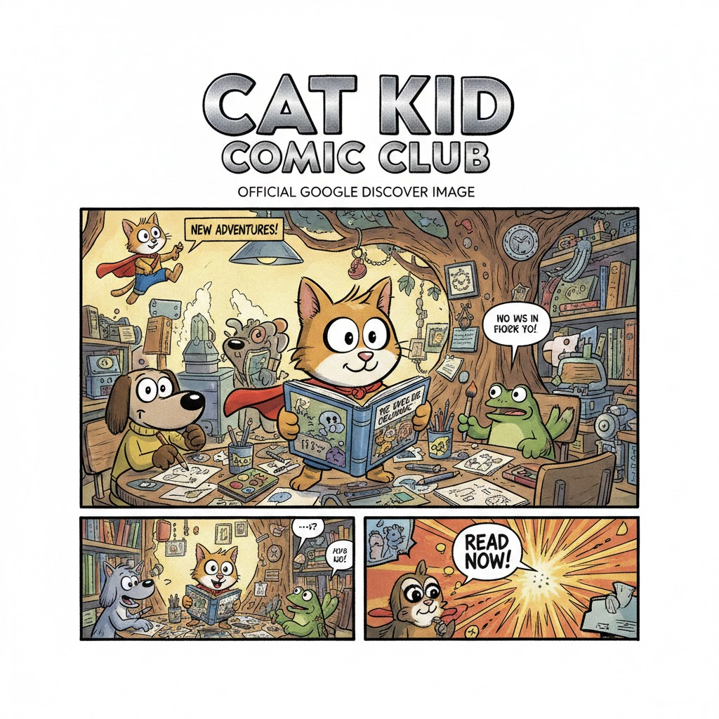 cat kid comic club