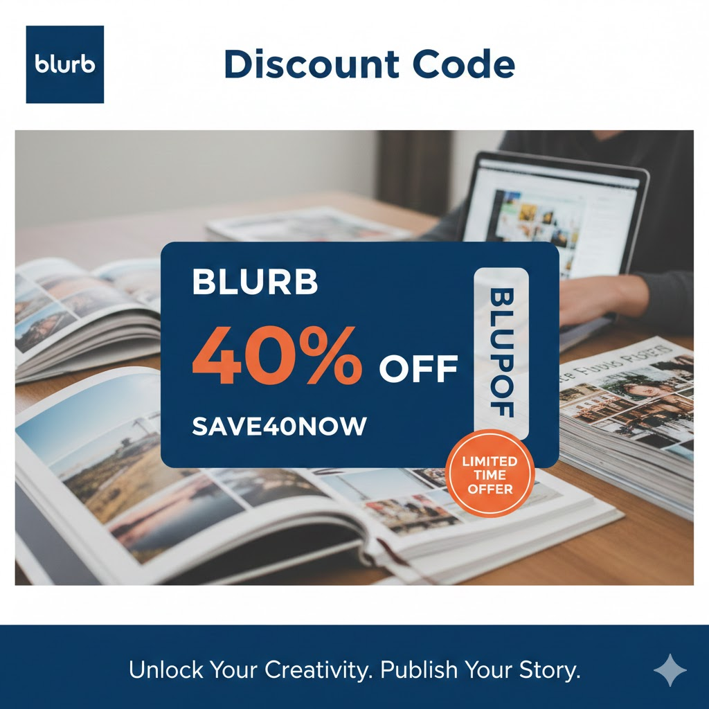 blurb discount code
