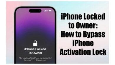 iphone locked to owner
