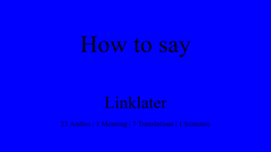 Linklater Meaning