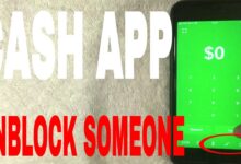 how to unblock someone on cash app