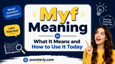 myf meaning in text